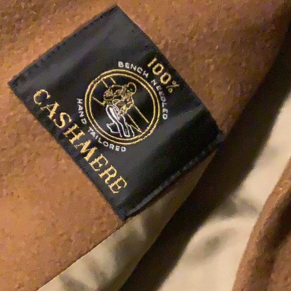 100% Cashmere Vintage men’s coat